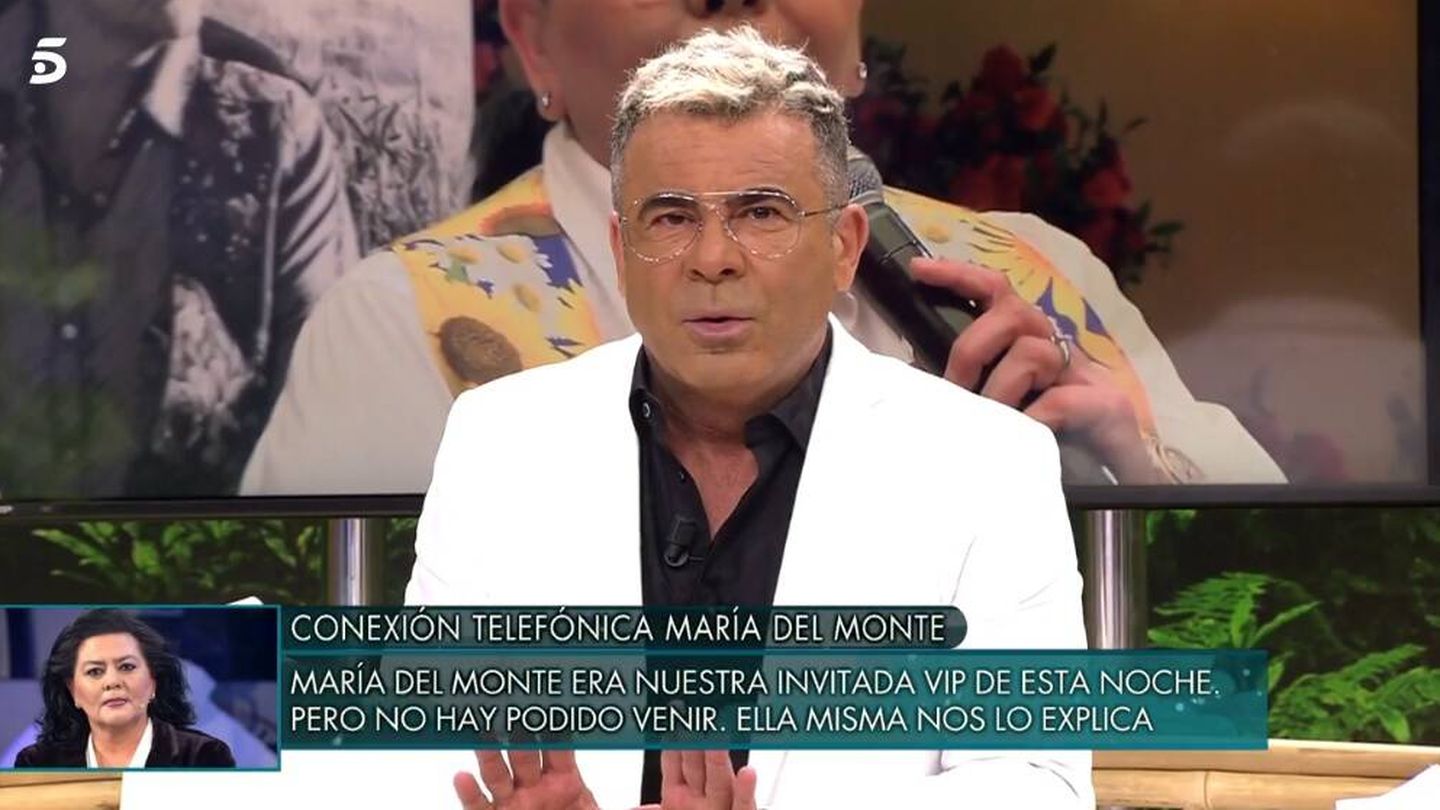 Jorge Javier, en 'Viernes Deluxe'. (Telecinco).