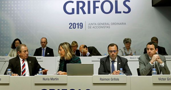 Foto: Junta general de accionistas de Grifols. (EFE)