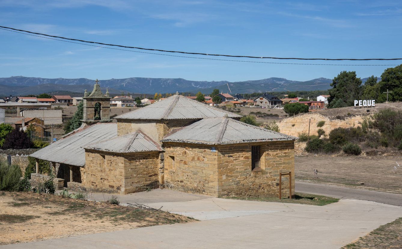 Vista general de Peque, en Zamora. (D.B.)