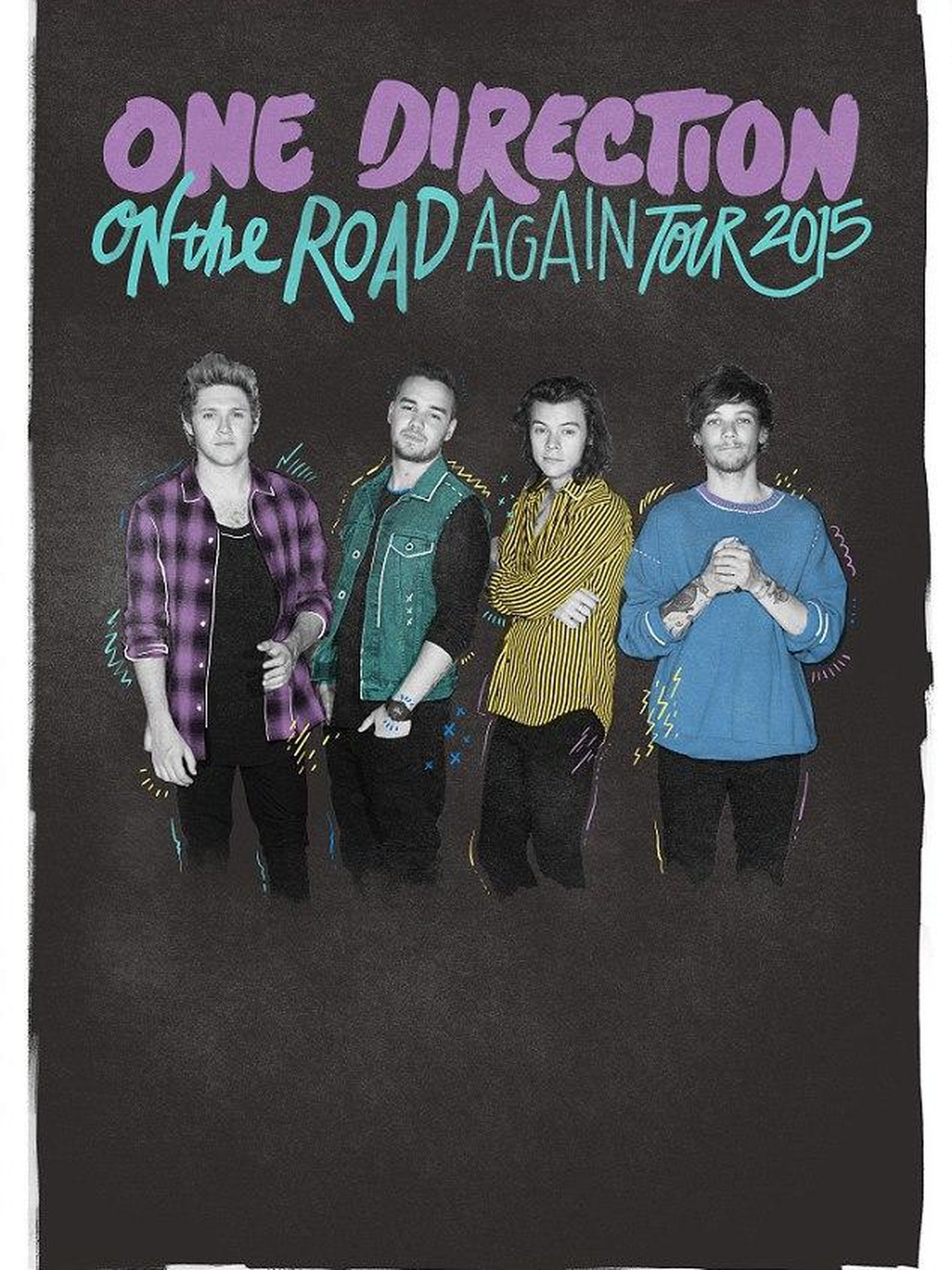Nuevo cartel de One Direction sin Zayn Malik