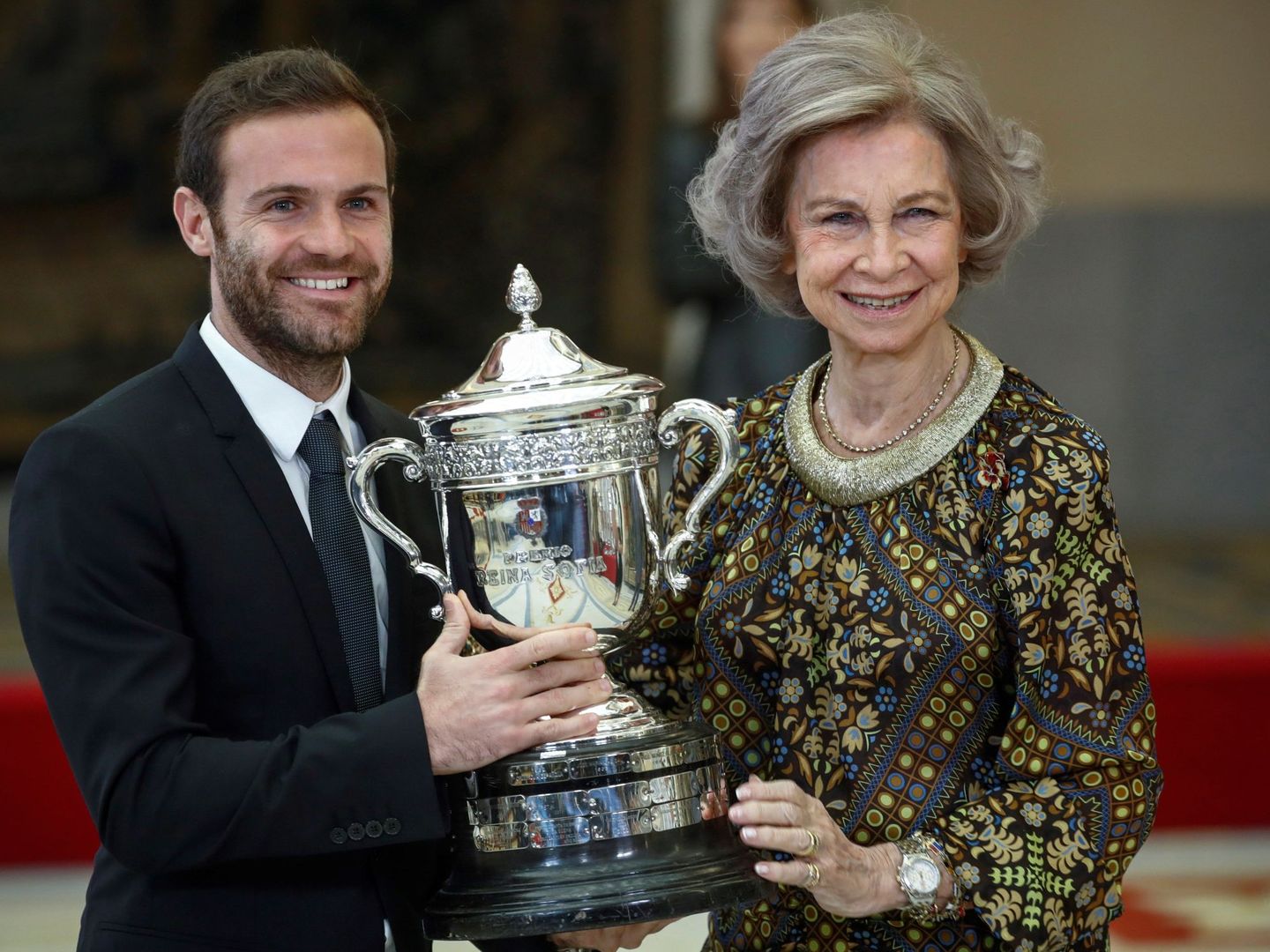 La reina Sofía, durante los Premios Nacionales del Deporte. (EFE)