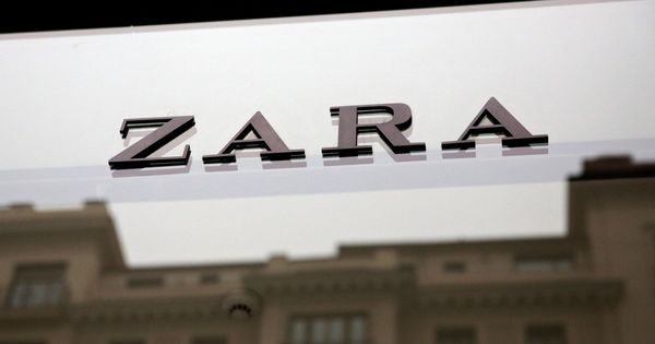 Foto: El logo de una tienda de la marza Zara, propiedad de Inditex. (Reuters)