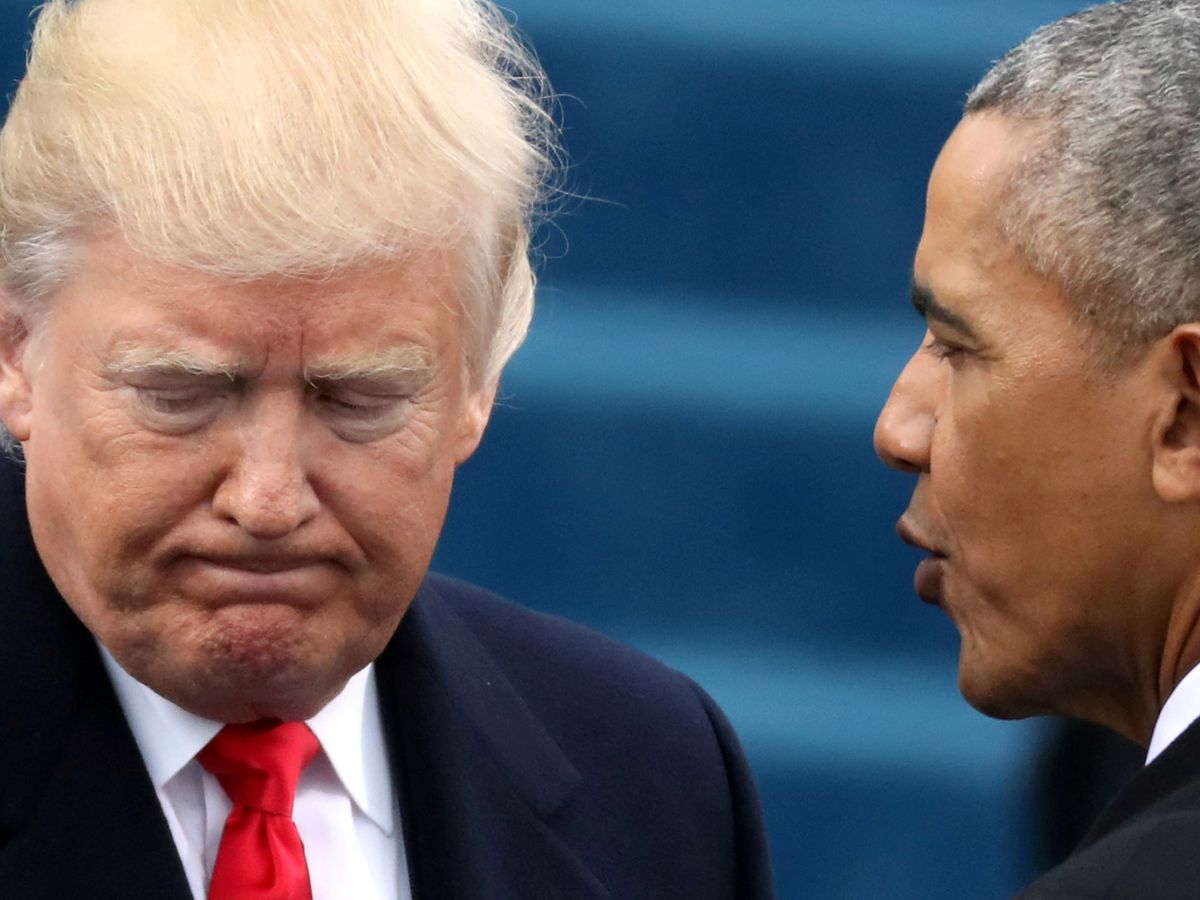 Foto: Donald Trump y Barack Obama. (Reuters)
