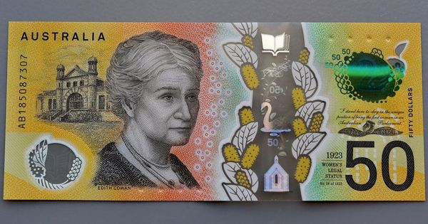 Foto: Australia imprime los billetes de 50 dólares con faltas de ortografía