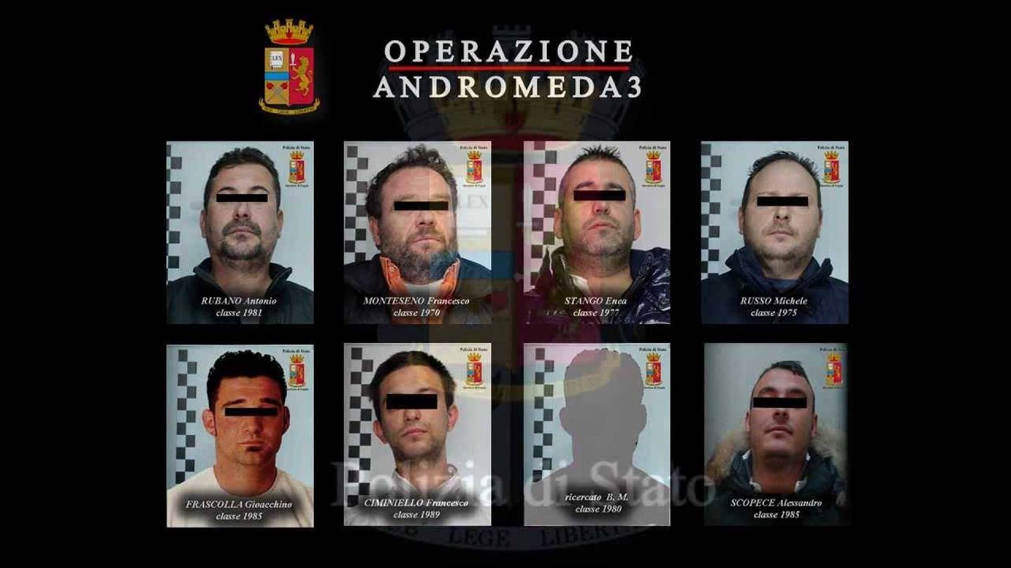 Miembros de la Società Foggiana, objetivo de una operación policial