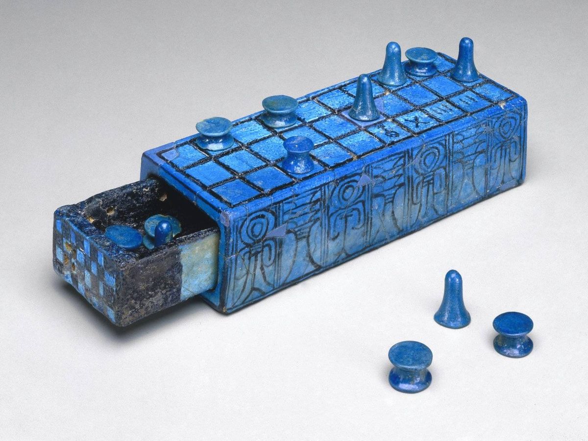 Foto: El antiguo tablero de juego que explicaría el sentido del Libro de los Muertos de Egipto. (CC/Wikimedia Commons)