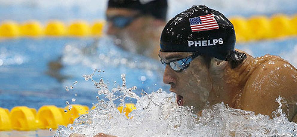 Foto: Phelps le gana la partida a Lochte y se lleva el oro en los 200 estilos