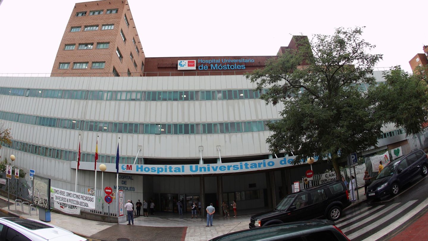 Fachada del Hospital Universitario de Móstoles (EFE)