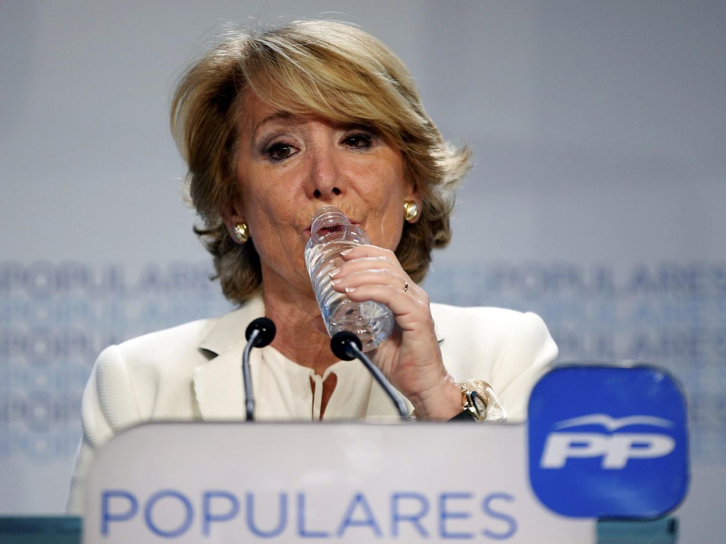 La presidenta del PP de Madrid, Esperanza Aguirre. (EFE)