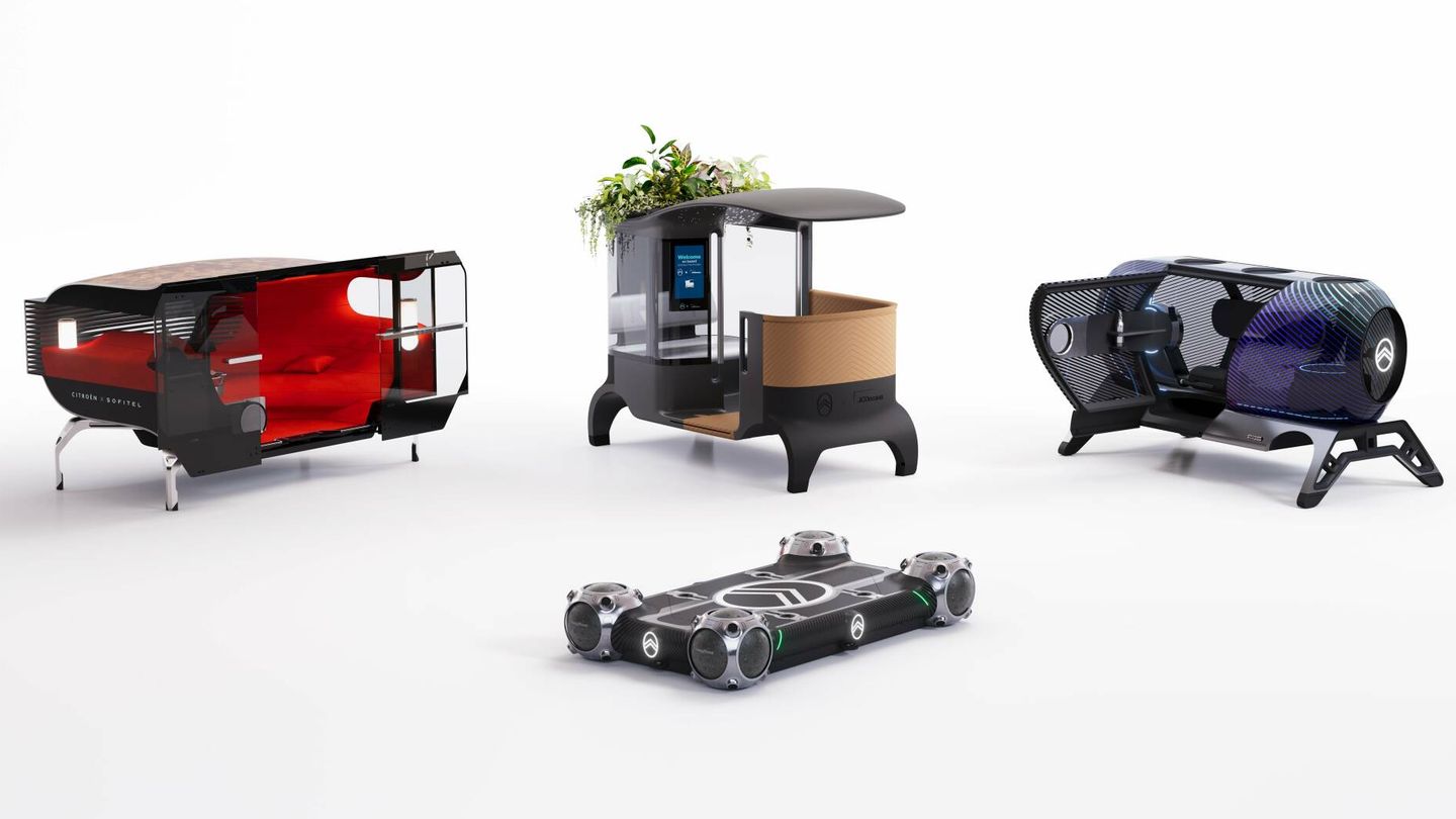 The Urban Collëctif, formado por Citroën, Accor y JCDecaux, propone una solución de movilidad futura eléctrica, autónoma y adaptada para todos.