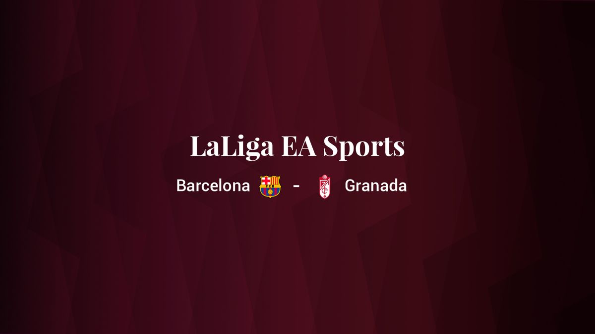 Barcelona - Granada: resumen, resultado y estadísticas del partido de LaLiga EA Sports