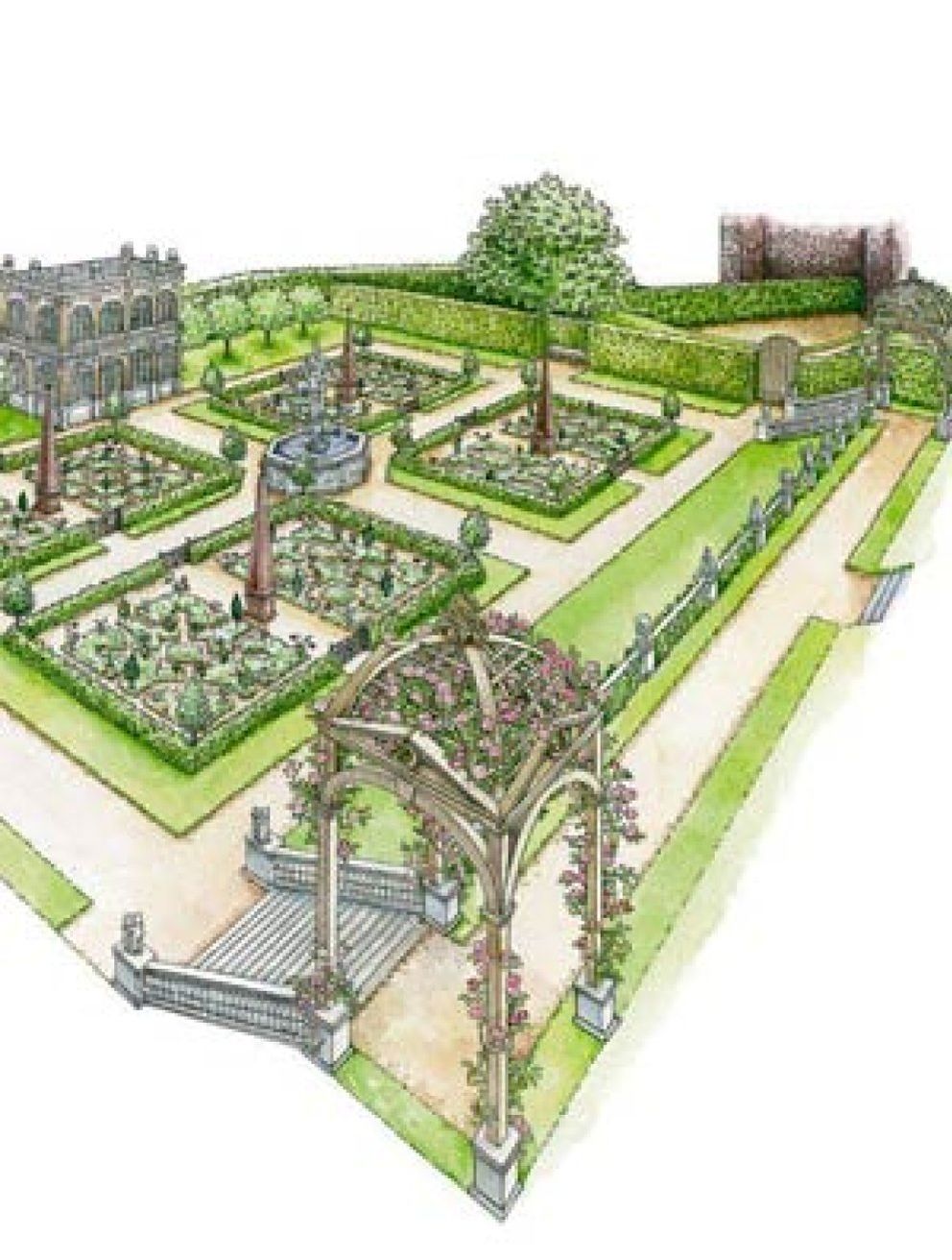 Foto: El jardín de los sentidos será recreado en Inglaterra
