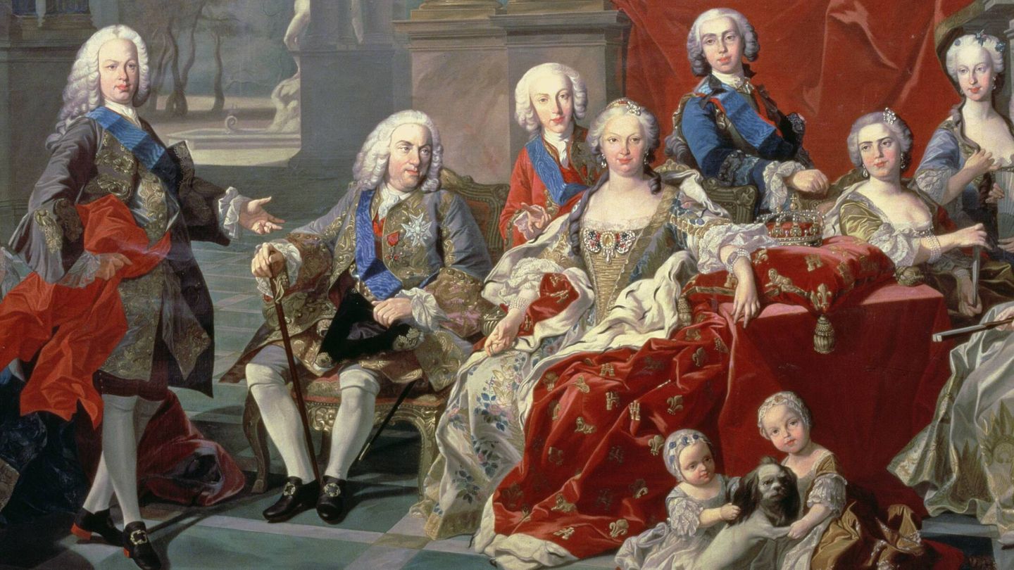 Retrato de la familia de Felipe V. (Cordon Press)