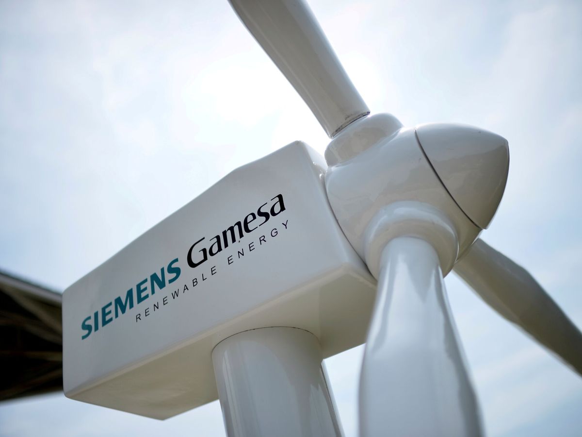 Foto: Turbina de Siemens Gamesa. (Reuters/Vincent West)