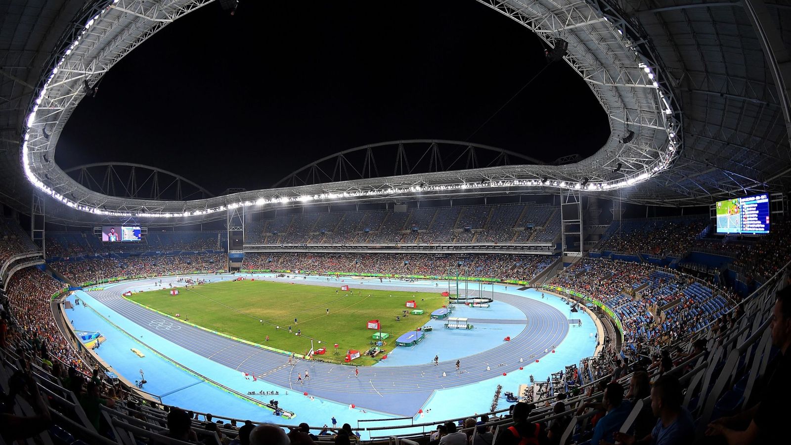 Foto: Vista panorámica del estadio olímpico (EFE)