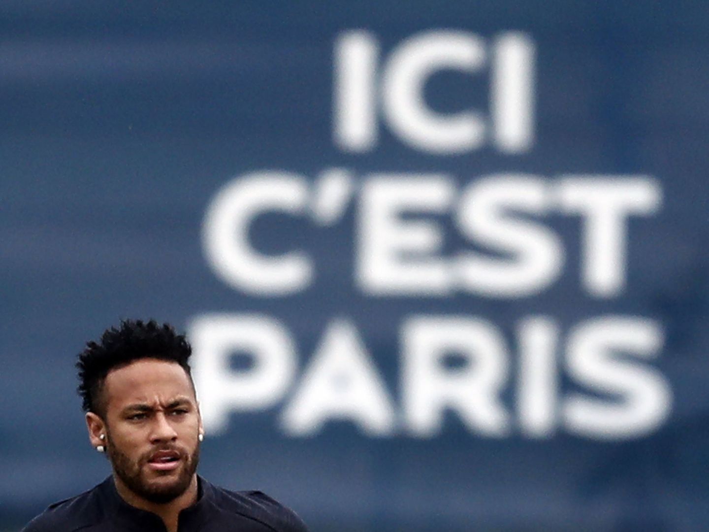 Neymar en París. (Efe)