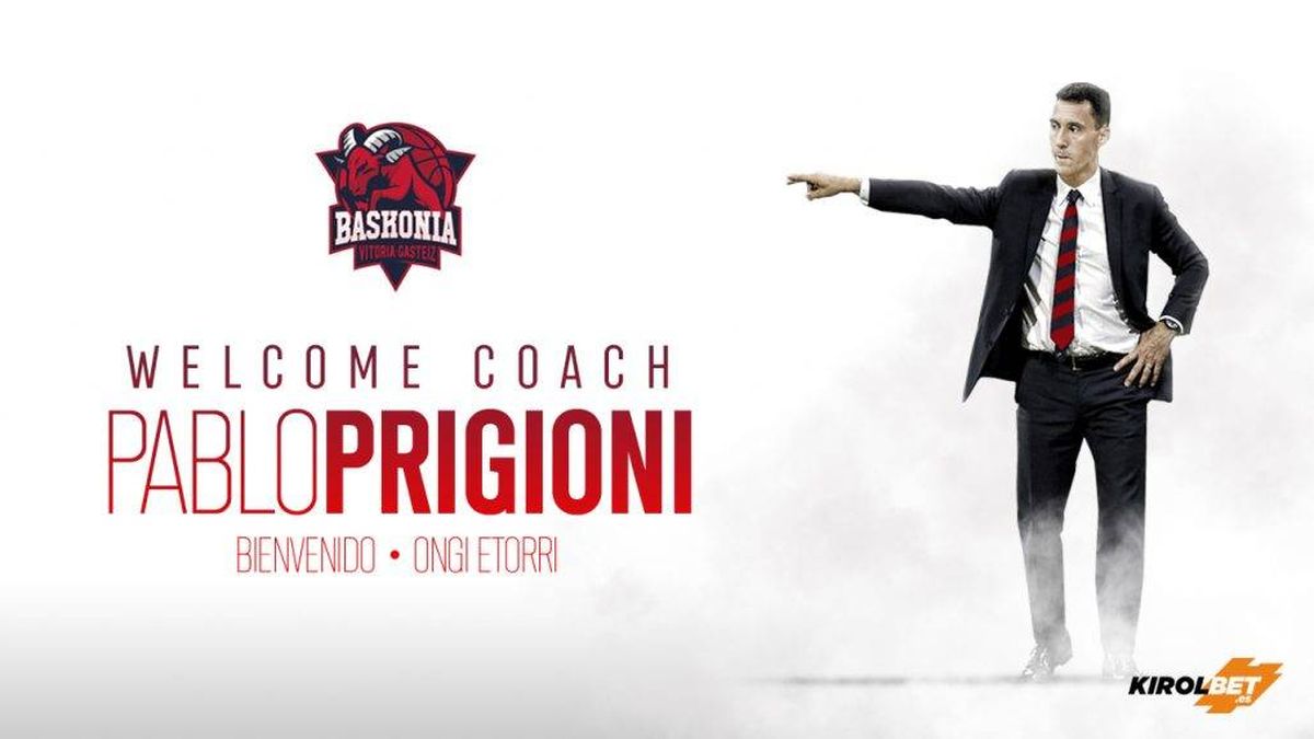 Ya es oficial: Pablo Prigioni debutará como entrenador en el Baskonia