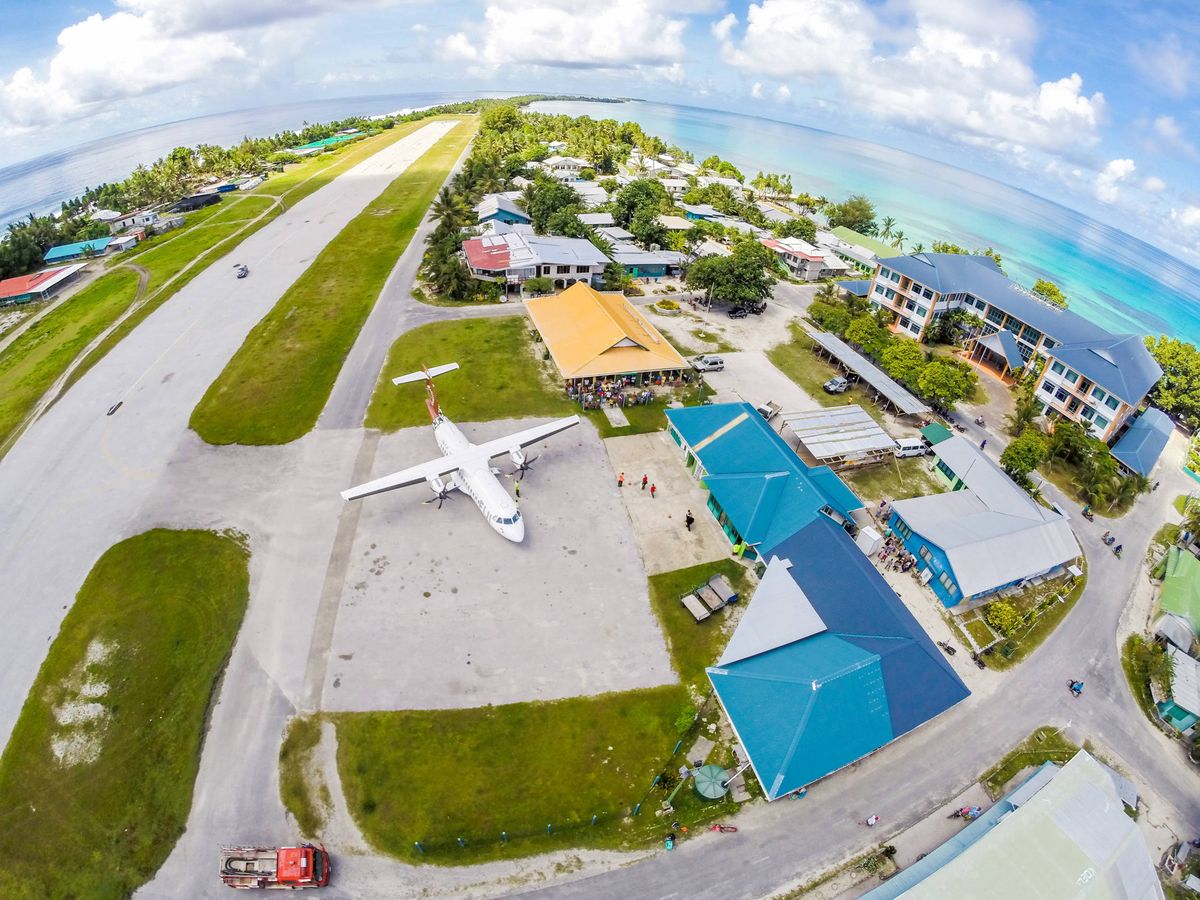 Foto: Aeropuerto Internacional de Tuvalu (Fuente: iStock)