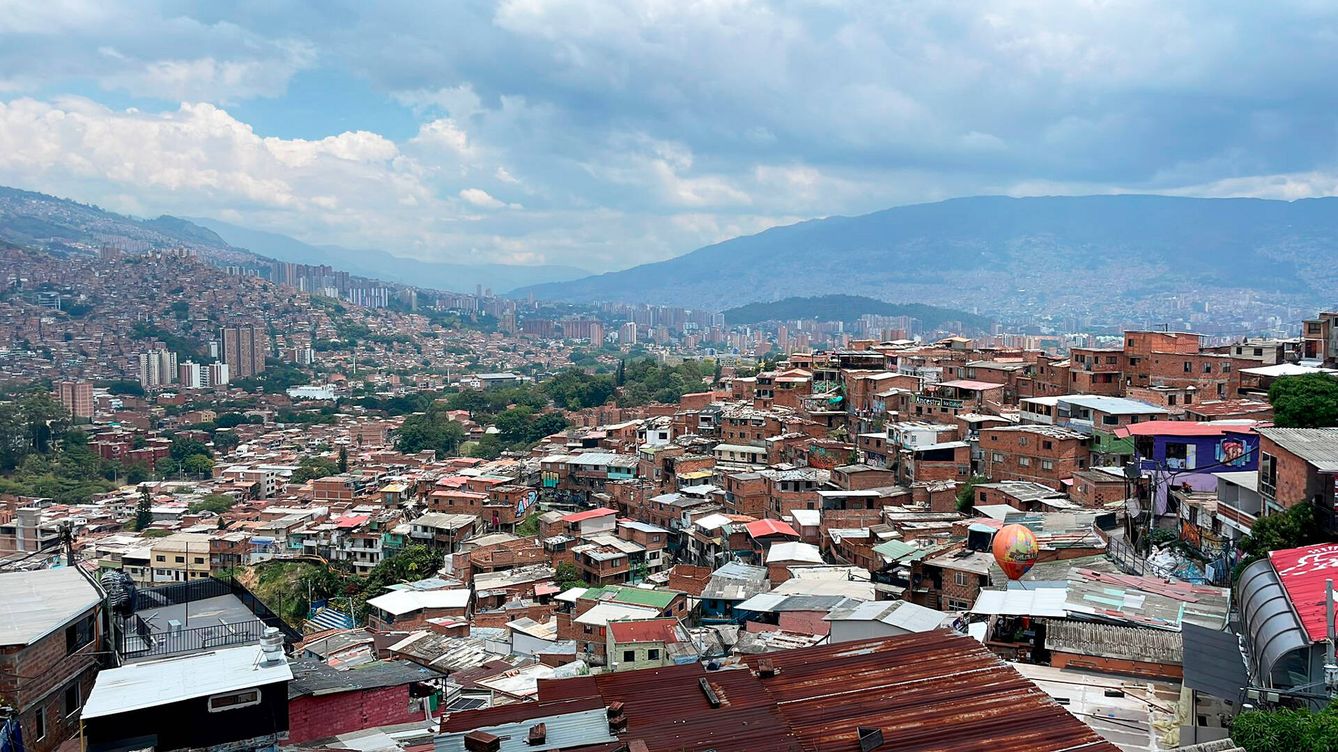 Foto: Vista de la ciudad de Medellín. (Ángel Villarino)