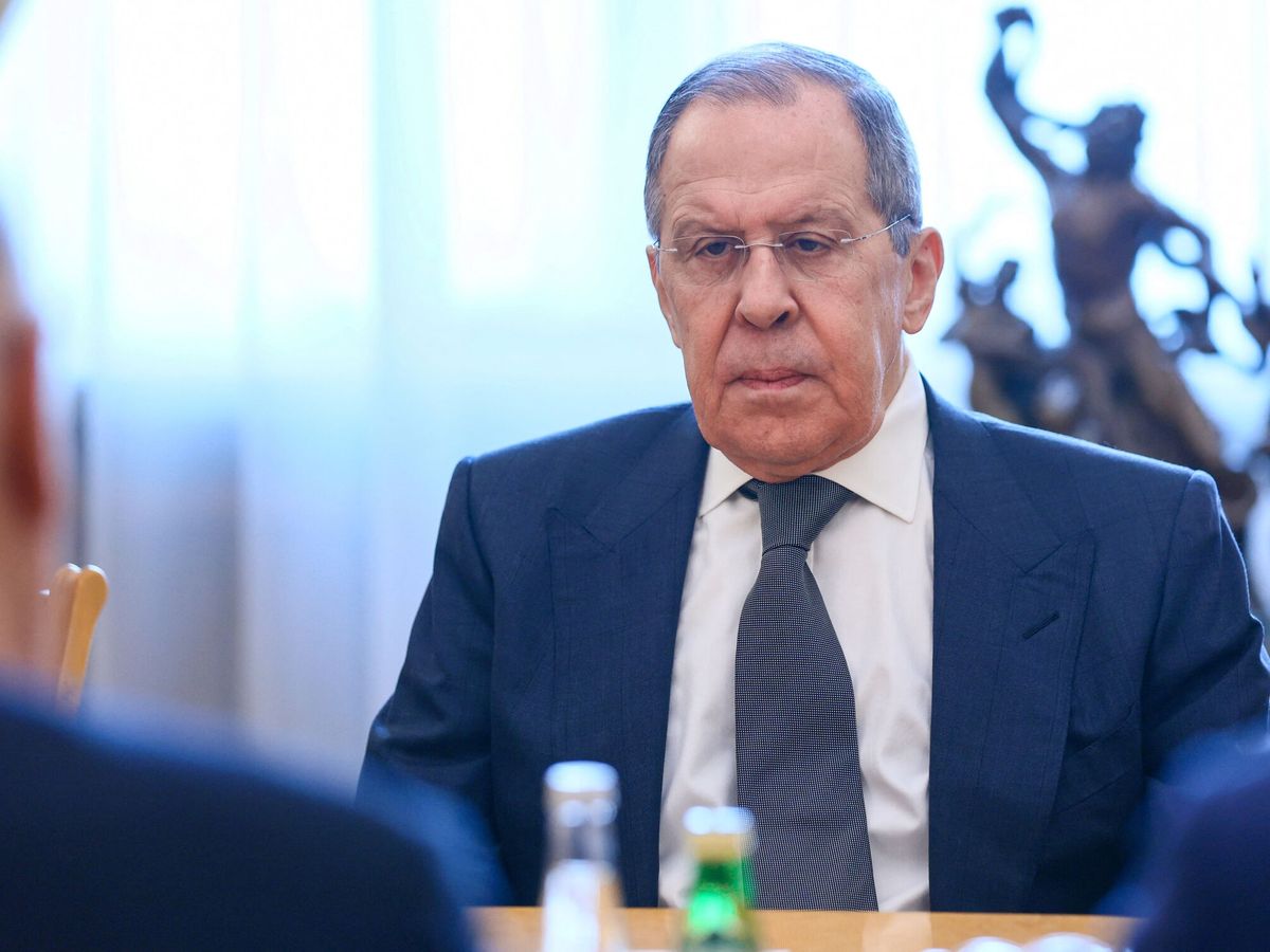 Foto: El ministro de Exteriores ruso, Sergei Lavrov. (Reuters/Ministerio de Exteriores ruso)