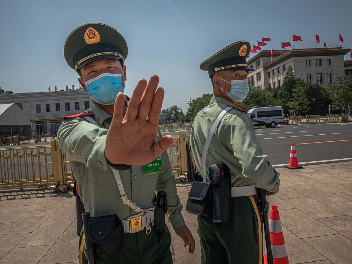 Foto: Militares en China. (EFE)