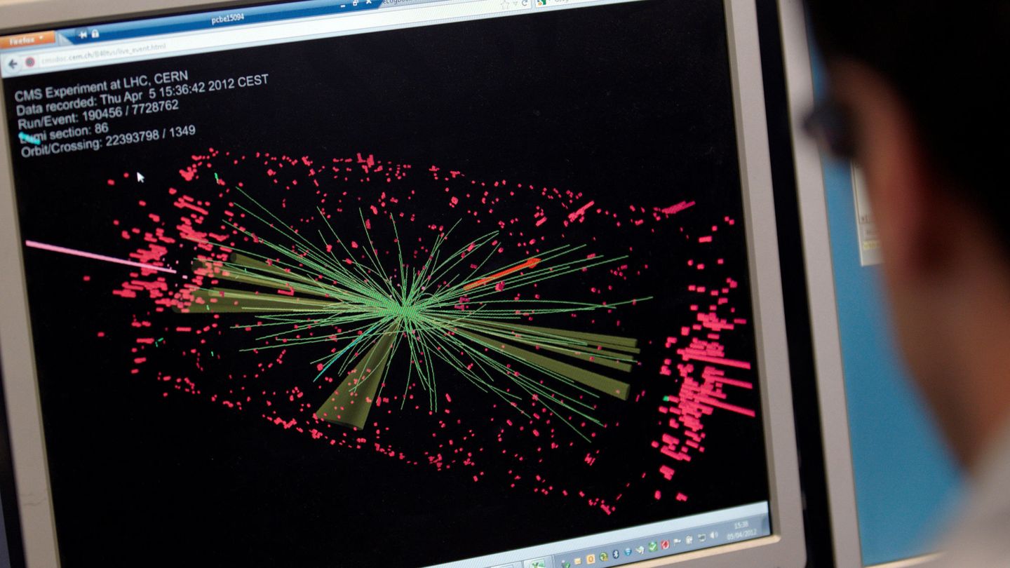 Análisis de datos del CERN. (Reuters)
