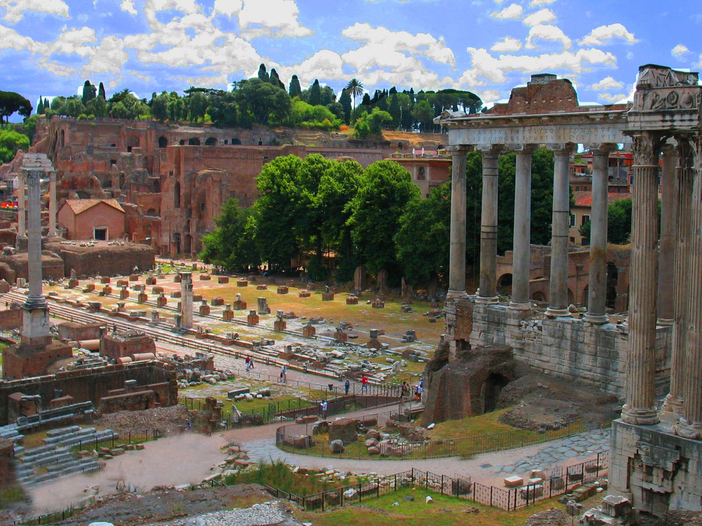 Foro romano. (Foto: Wikipedia)