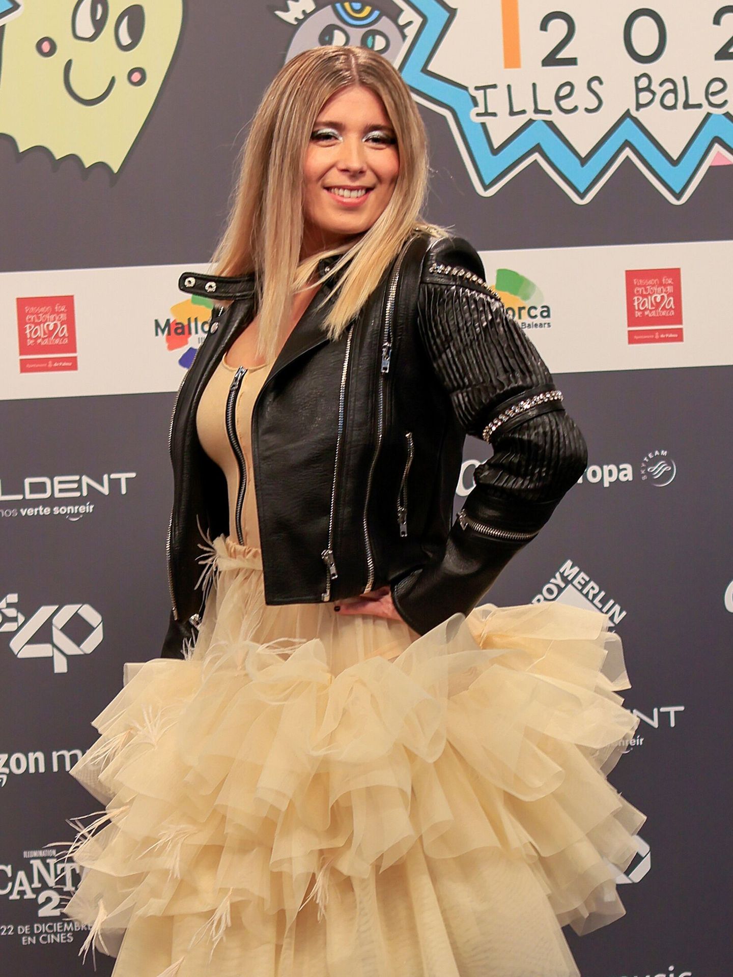 Cristina Boscá, posando antes de Los40 Music Awards. (EFE/Cati Cladera)