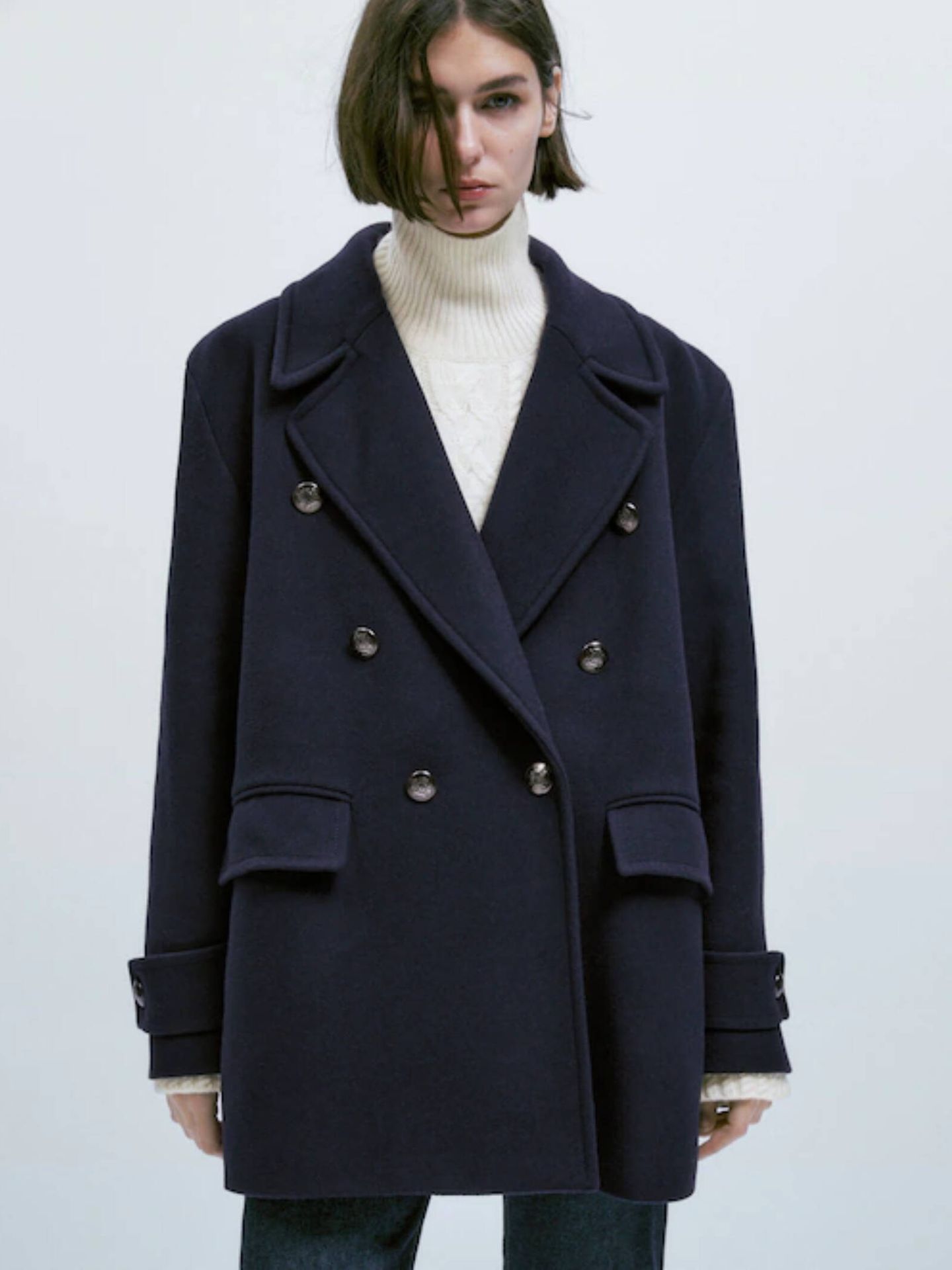 Renueva tu abrigo en Massimo Dutti con este diseño rebajado. (Cortesía)