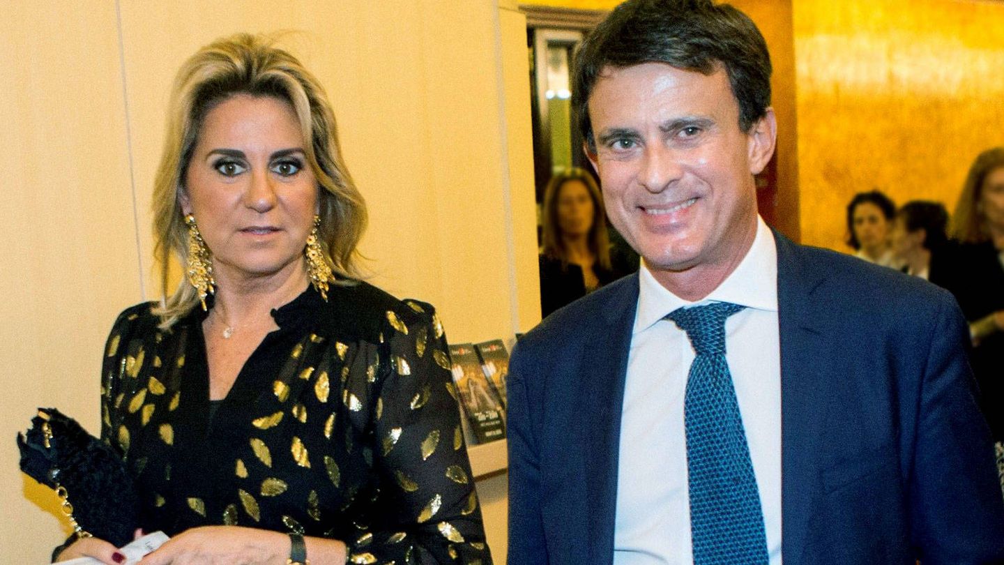 Susana Gallardo y Manuel Valls. (EFE)