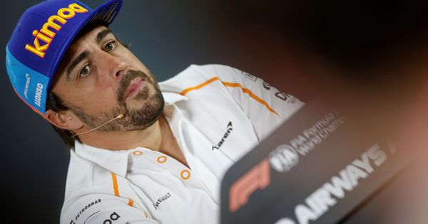 Foto: Fernando Alonso, este jueves en el GP de Abu Dhabi. (EFE)