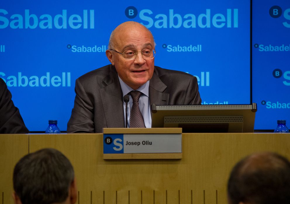 Foto: El presidente de Banco Sabadell, Josep Oliu