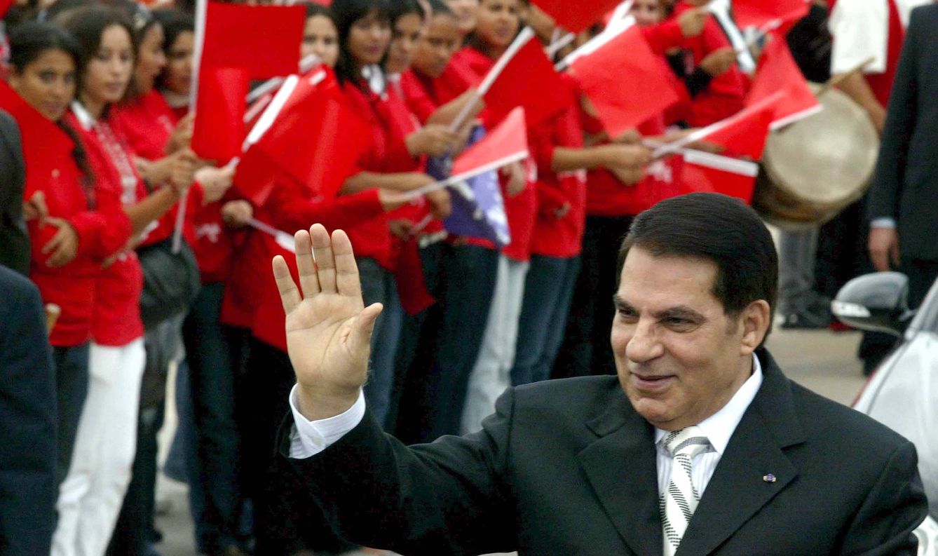El expresidente tunecino Zine El Abidine Ben Ali
