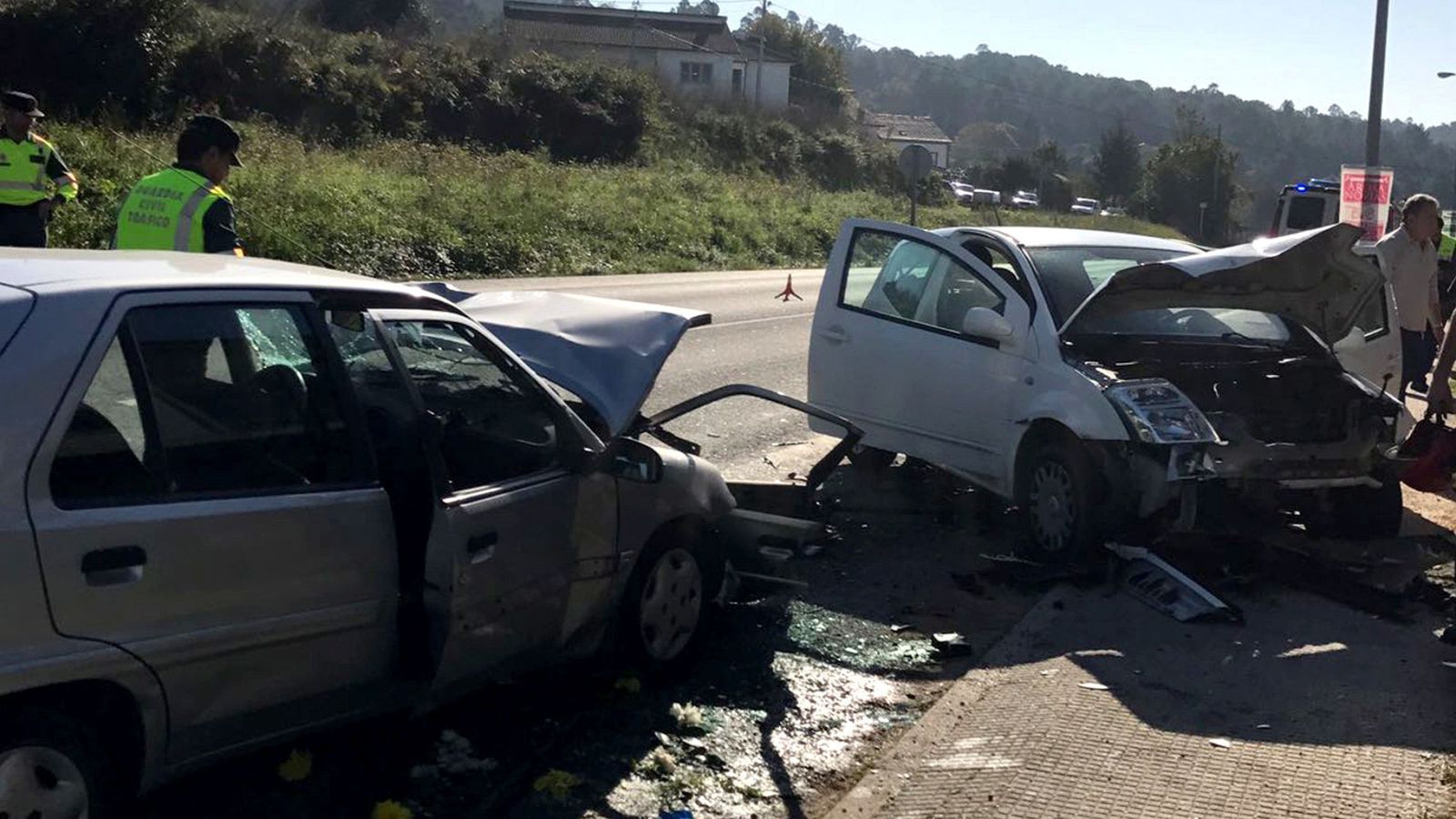 Foto: Accidente del pasado 20 de octubre en Coruña. (EFE)