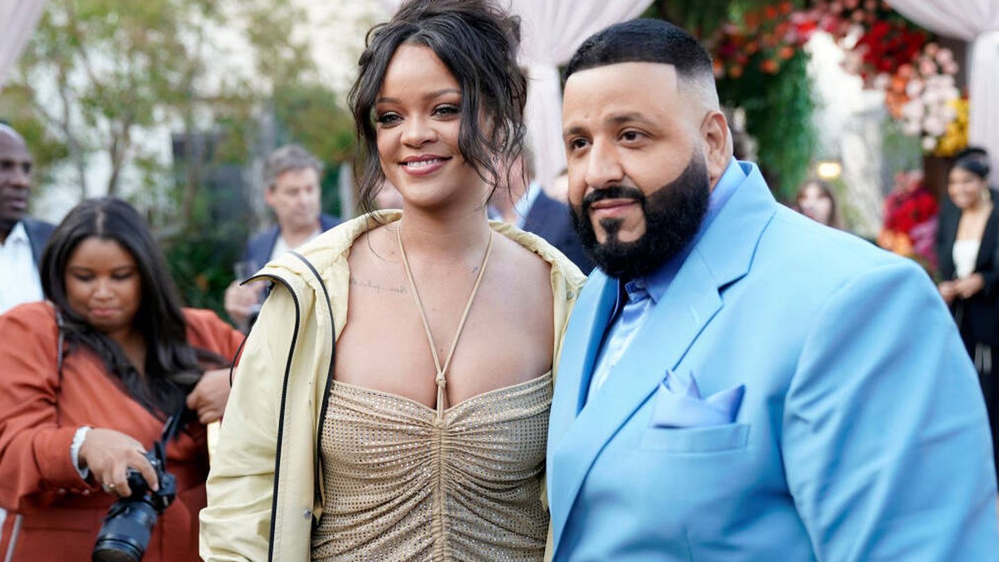 Rihanna y DJ Khaled. (Getty Images/Erik Voake)