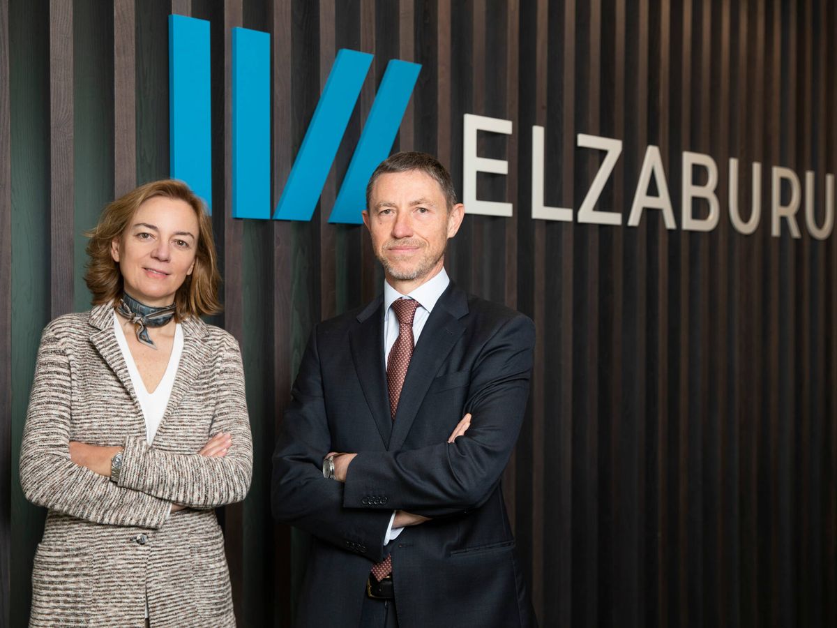 Foto: Ana Donate y Carlos Morán, nuevos socios de Elzaburu.