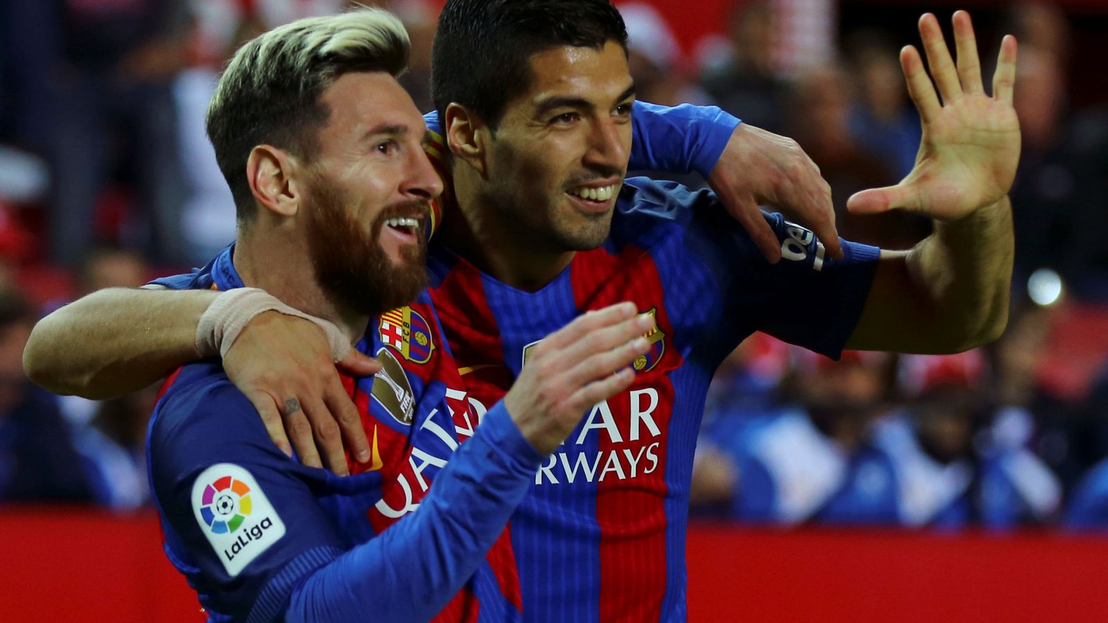Foto: Messi y Suárez vuelven al once culé (Marcelo del Pozo/Reuters).
