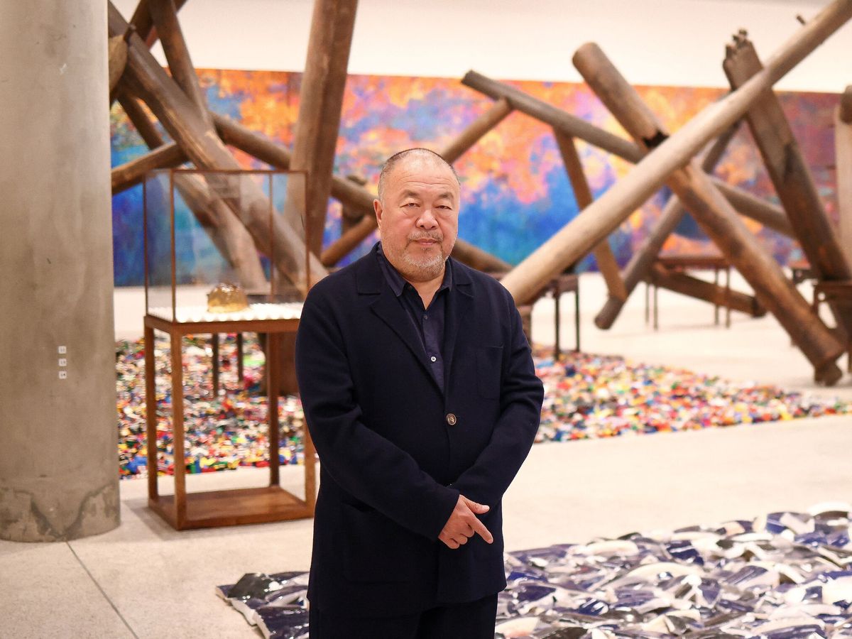 Foto: Ai Weiwei en abril pasado en el Museo del Diseño de Londres, que dedicó una exposición al artista chino. REUTERS / Henry Nicholls