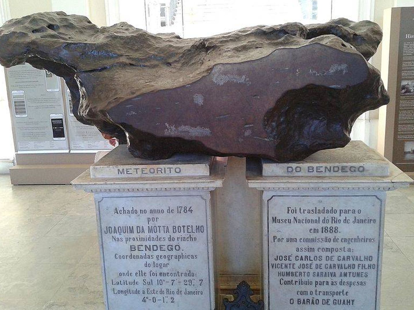 Meteorito de Bendegó.
