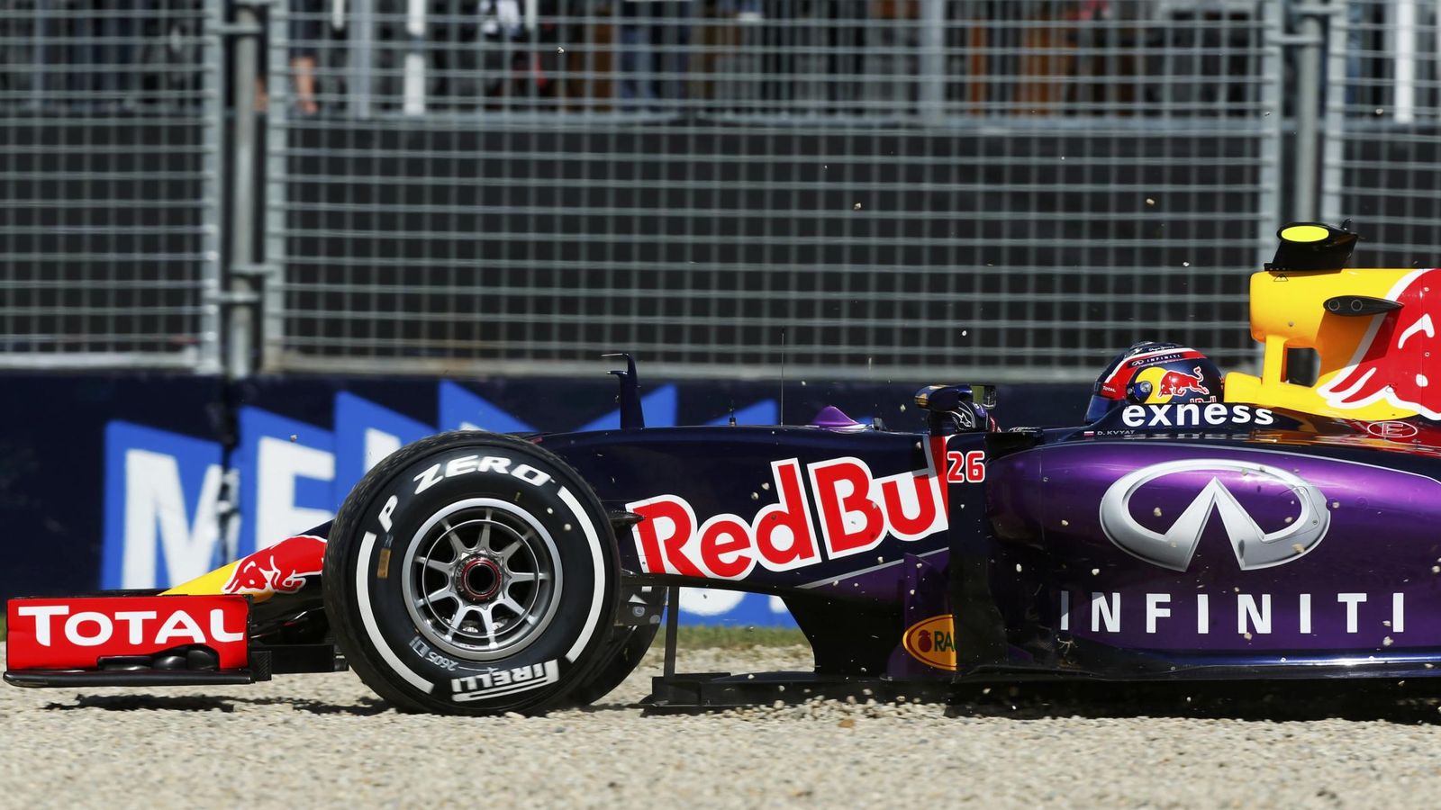 Foto: Daniil Kvyat, en el Gran Premio de Australia (Red Bull).