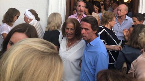 Aznar y Botella, en el último adiós de Marbella a Arturo Fernández