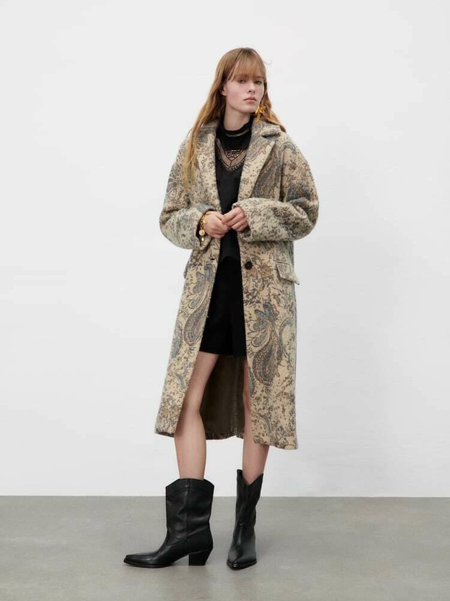 El exclusivo abrigo de la nueva colección de Zara. (Cortesía)