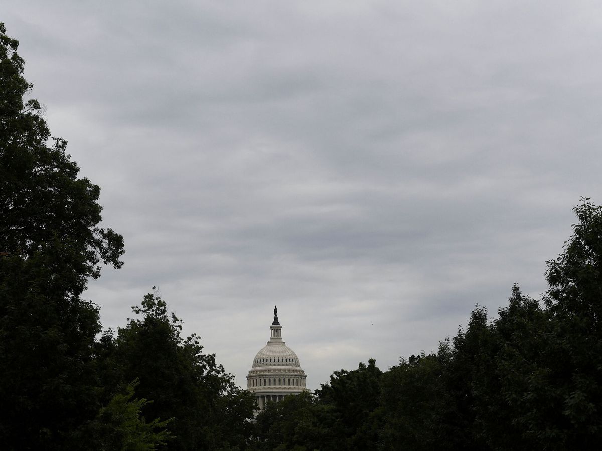Foto: Vista del Capitolio estadounidense (Reuters/Mary F. Calvert)