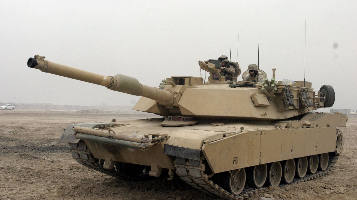 M1A1 Abrams norteamericano en Faluya, similar al adquirido por Marruecos. (US Marine Corps)