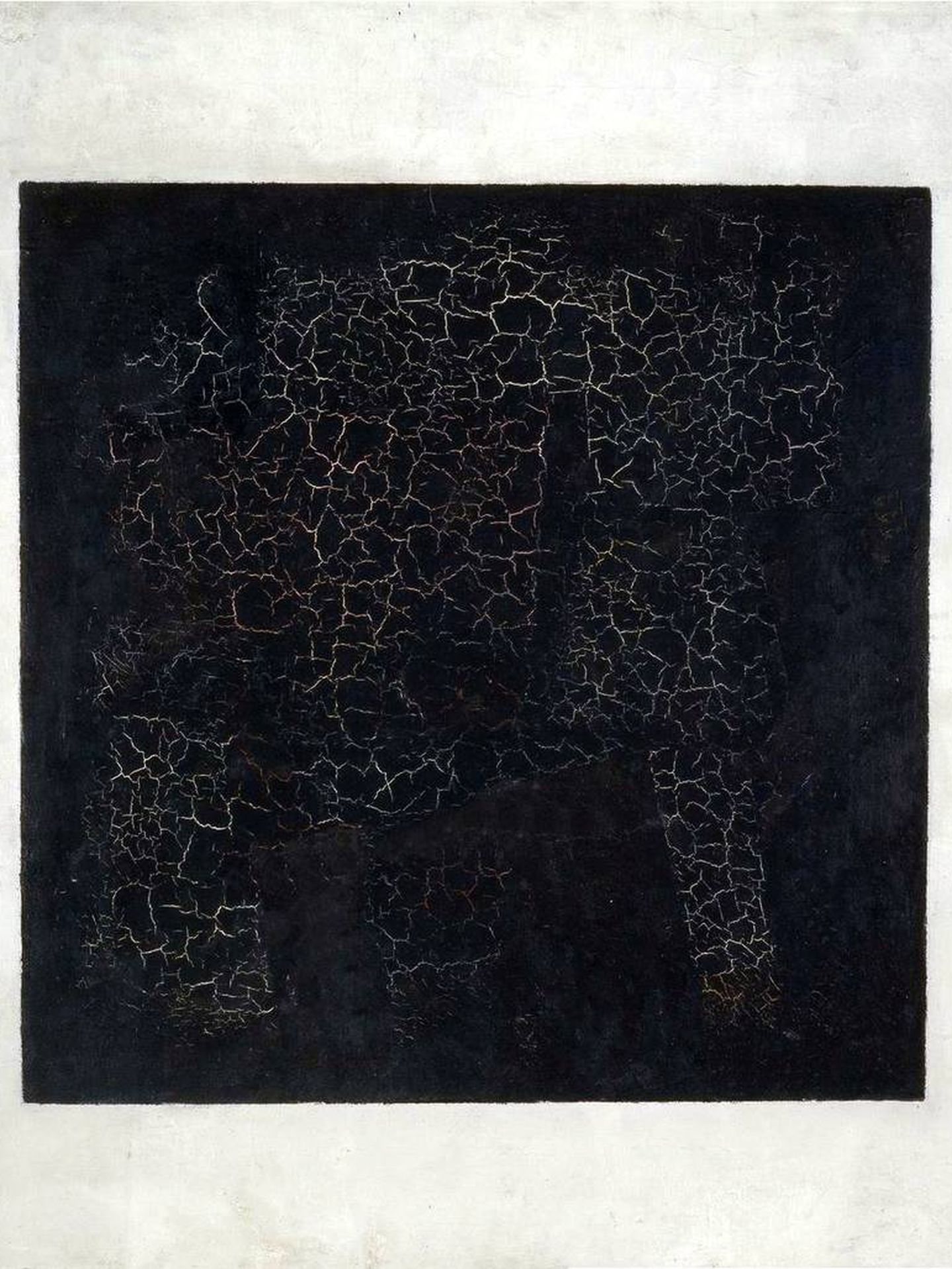 'Cuadrado negro', Kazimir Malévich, 1915. Galería Tretiakov.