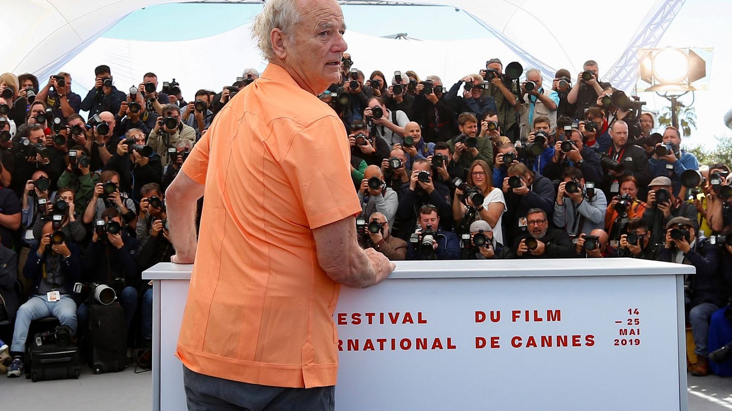 Bill Murray, en el Festival de Cannes. (EFE)