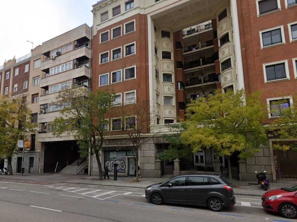 Foto: El edificio de la calle de Santa Engracia, en Madrid, donde intentaron robar las dos mujeres. (Cedida)