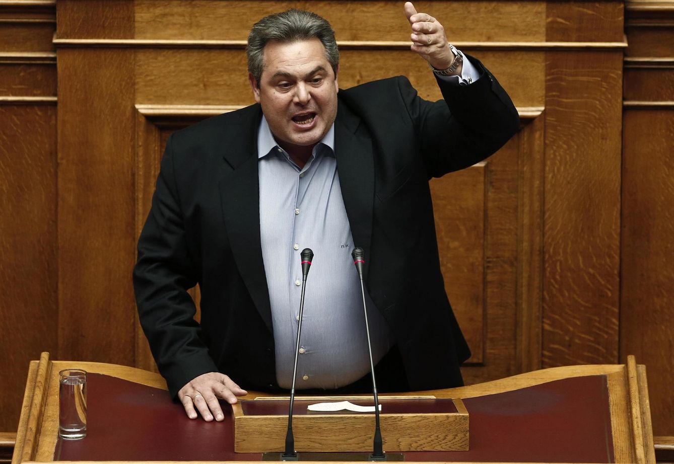 El ministro de Defensa, el nacionalista Panos Kammenos (Reuters).