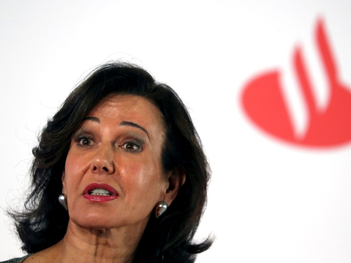 Foto: Ana Botín, presidenta de Santander. (Reuters/Sergio Pérez)