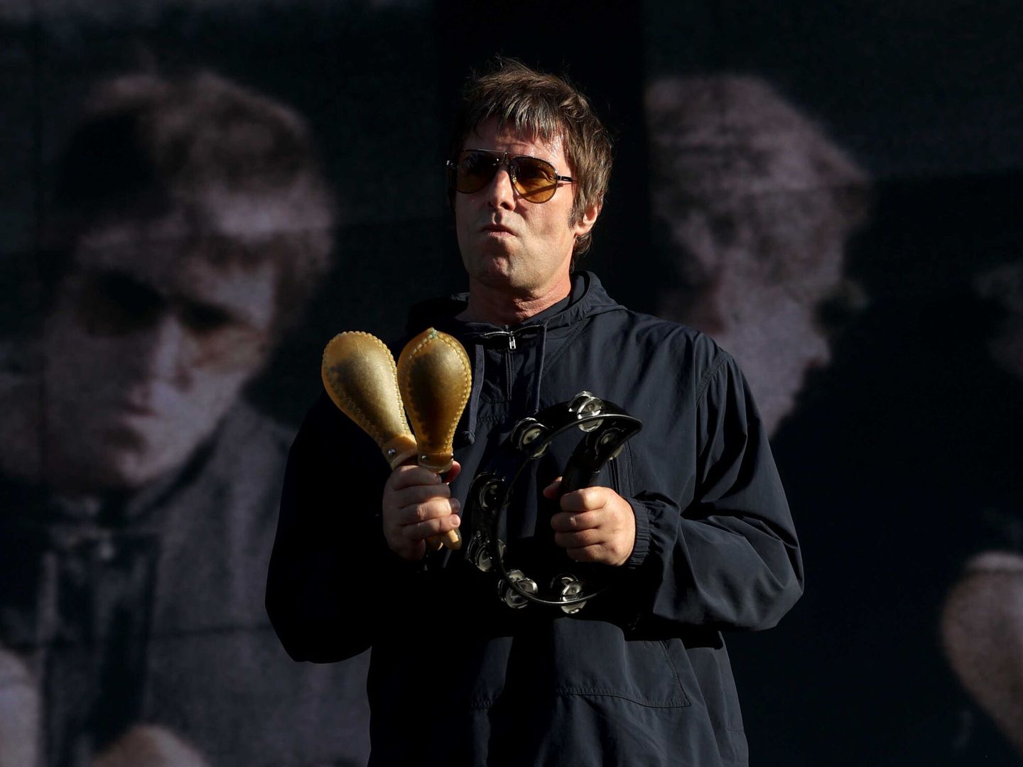 Liam Gallagher durante la tercera jornada del Mad Cool. (EFE/Kiko Huesca)
